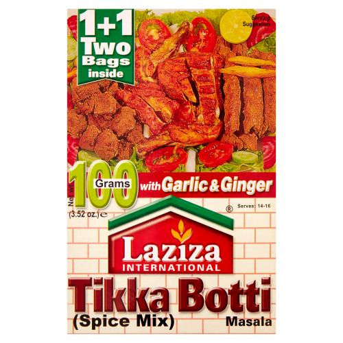 LAZIZA TIKKA BOTTI SPICE MIX - 100G - LAZIZA