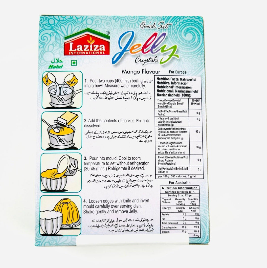 LAZ/JELLY MANGO 85G - LAZIZA