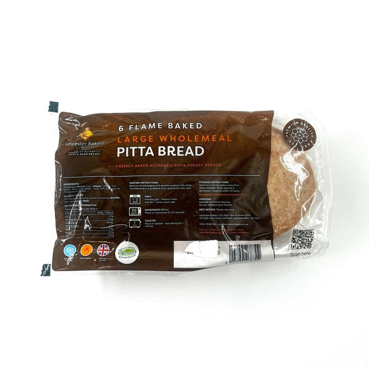 LB WHOLEMEAL PITA BREAD - 6PCS - Branded