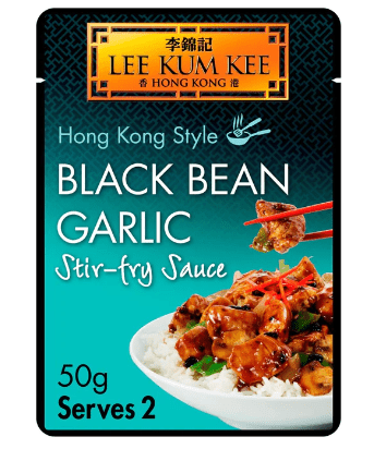 LEE KUM KEE BLACK BEAN GARLIC STIR FRY SAUCE - 50G - LEE KUM KEE