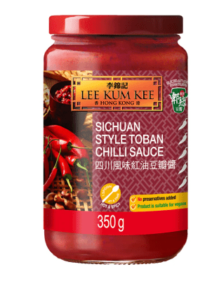 LEE KUM KEE SICHUAN TOBAN CHILLI SAUCE - 350G - LEE KUM KEE