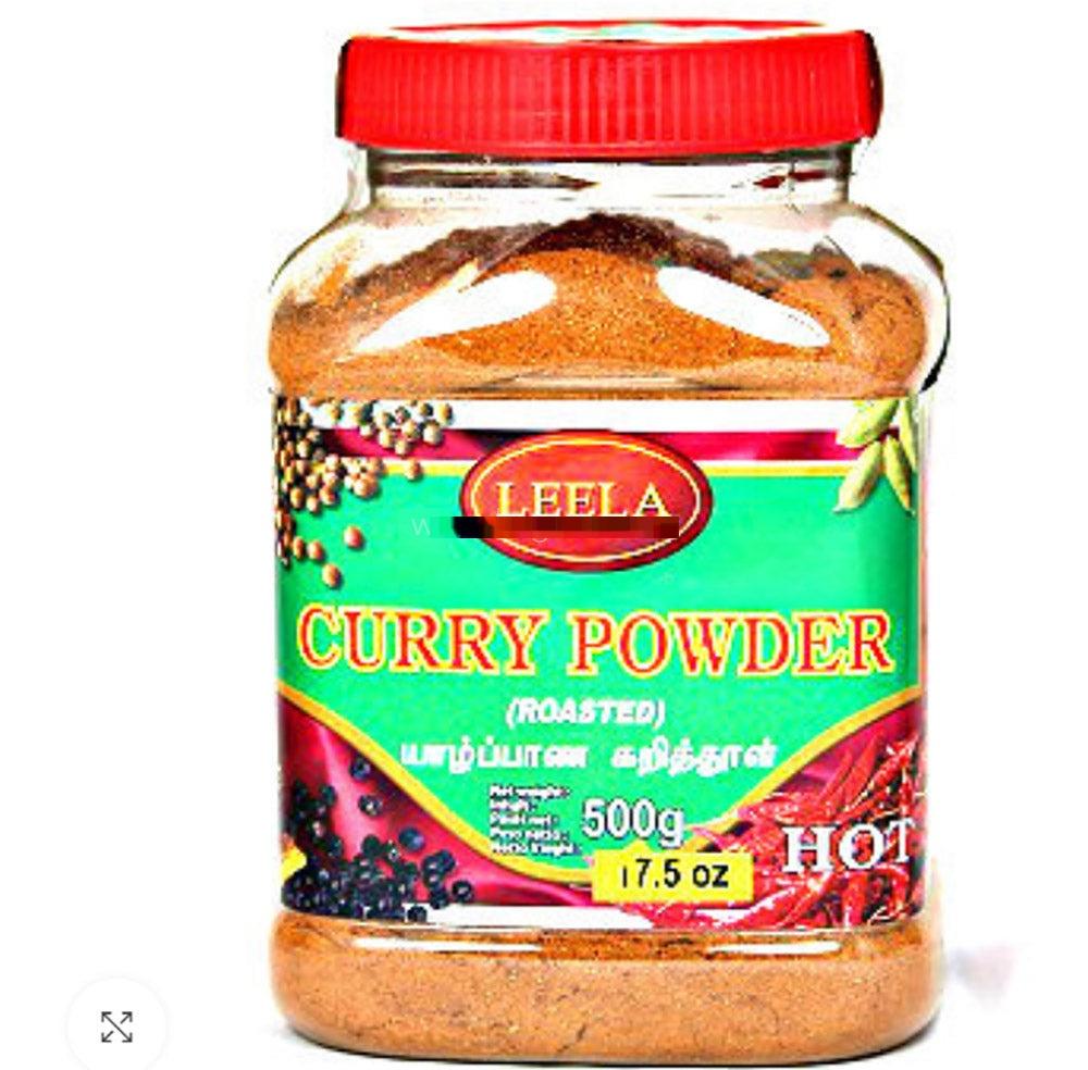 LEELA CURRY POWDER HOT - 500G - LEELA