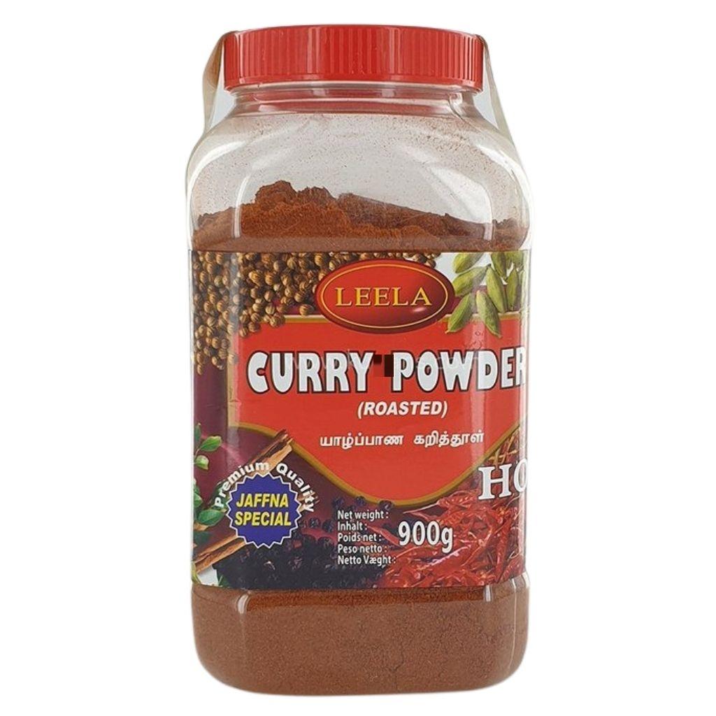 LEELA CURRY POWDER HOT - 900G - LEELA