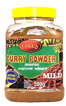 LEELA CURRY POWDER MILD - 500G - LEELA