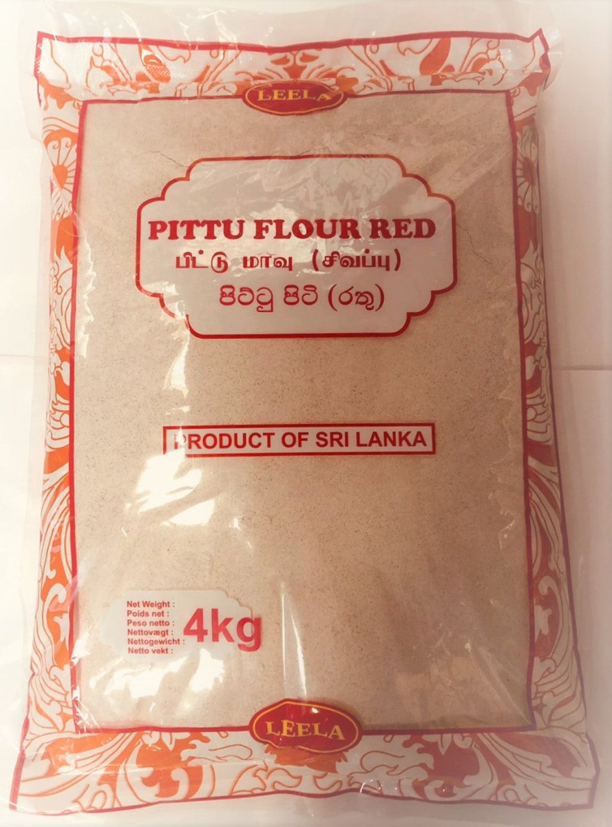 LEELA PITTU FLOUR RED - 4KG - LEELA