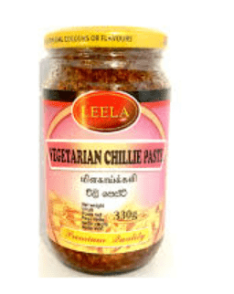 LEELA VEGETARIAN CHILLI PASTE - 330G - LEELA