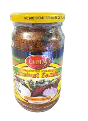 LEELA VEGETARIAN ROASTED COCONUT SAMBOL - 275G - LEELA