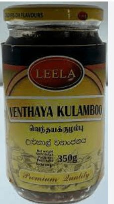 LEELA VENTHAYA KULAMBOO - 350G - LEELA