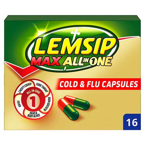 LEMSIP GSL MAX ALL IN ONE CAPSULES - 16S - LEMSIP