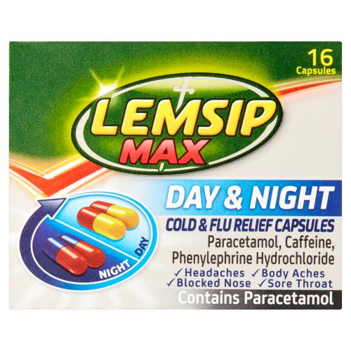 LEMSIP GSL MAX DAY & NIGHT - 16PK - LEMSIP