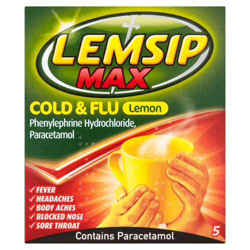 LEMSIP GSL MAX STRENGTH LEMON - 5PK - LEMSIP