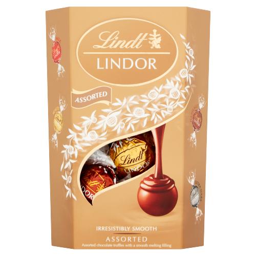 LINDT LINDOR ASSORTED - 200G - LINDT