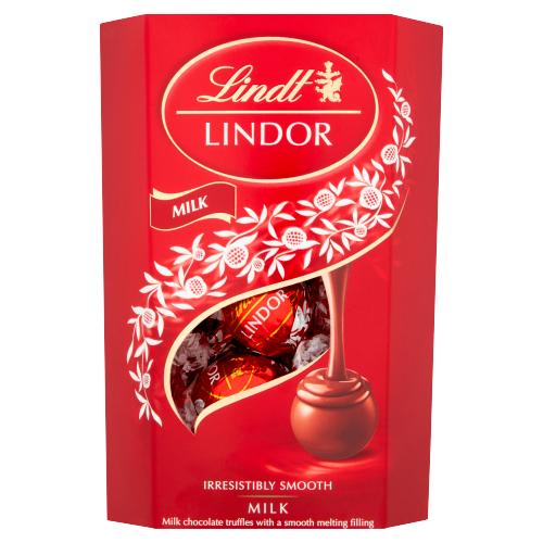 LINDT LINDOR MILK PS - 200G - LINDT