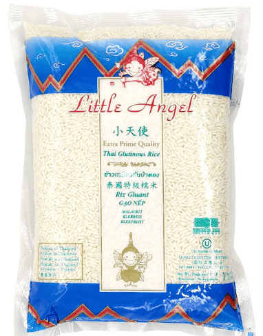 LITTLE ANGEL THAI GLUTINOUS RICE - 1KG - LITTLE ANGEL