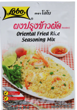 LOBO ORIENTAL FRIED RICE SEASONING MIX - 25G - LOBO