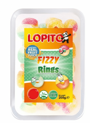 LOPITO FIZZY RINGS - 200G - LOPITO