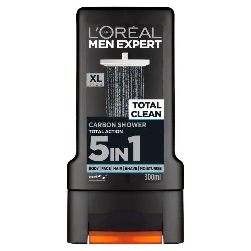 LOREAL SHOWER GEL MEN TOTAL 5IN1 - LOREAL