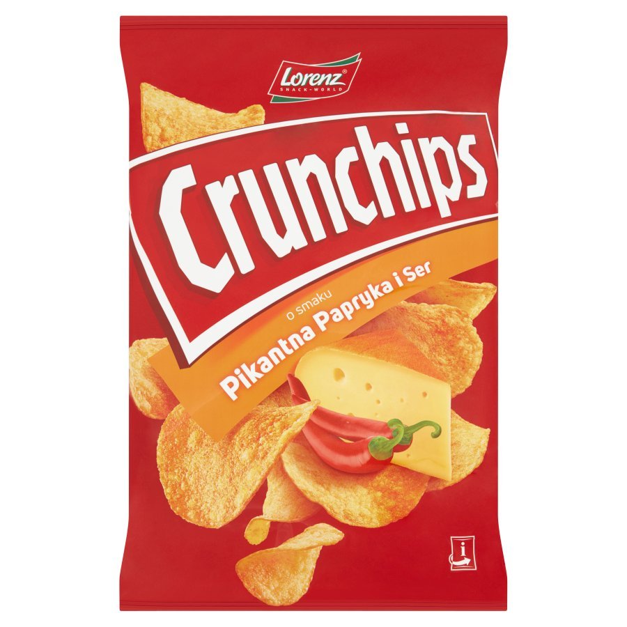 LORENZ CRUNCHIPS PAPRYKA - 140G - LORENZ