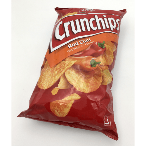 LORENZ CRUNCHIPS RED CHILLI FLAVOUR - 175G - LORENZ