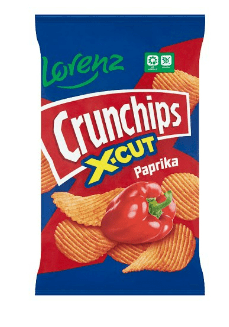 LORENZ CRUNCHIPS X - CUT PAPRIKA - 75G - LORENZ