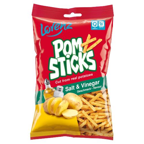 LORENZ POMSTICKS SALT & VINEGAR - 85G - LORENZ