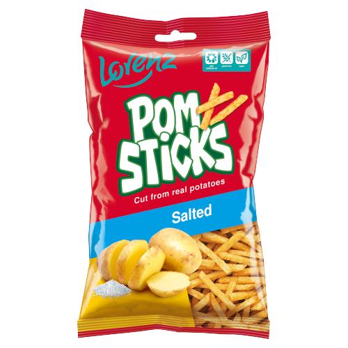 LORENZ POMSTICKS SALTED - 85G - LORENZ