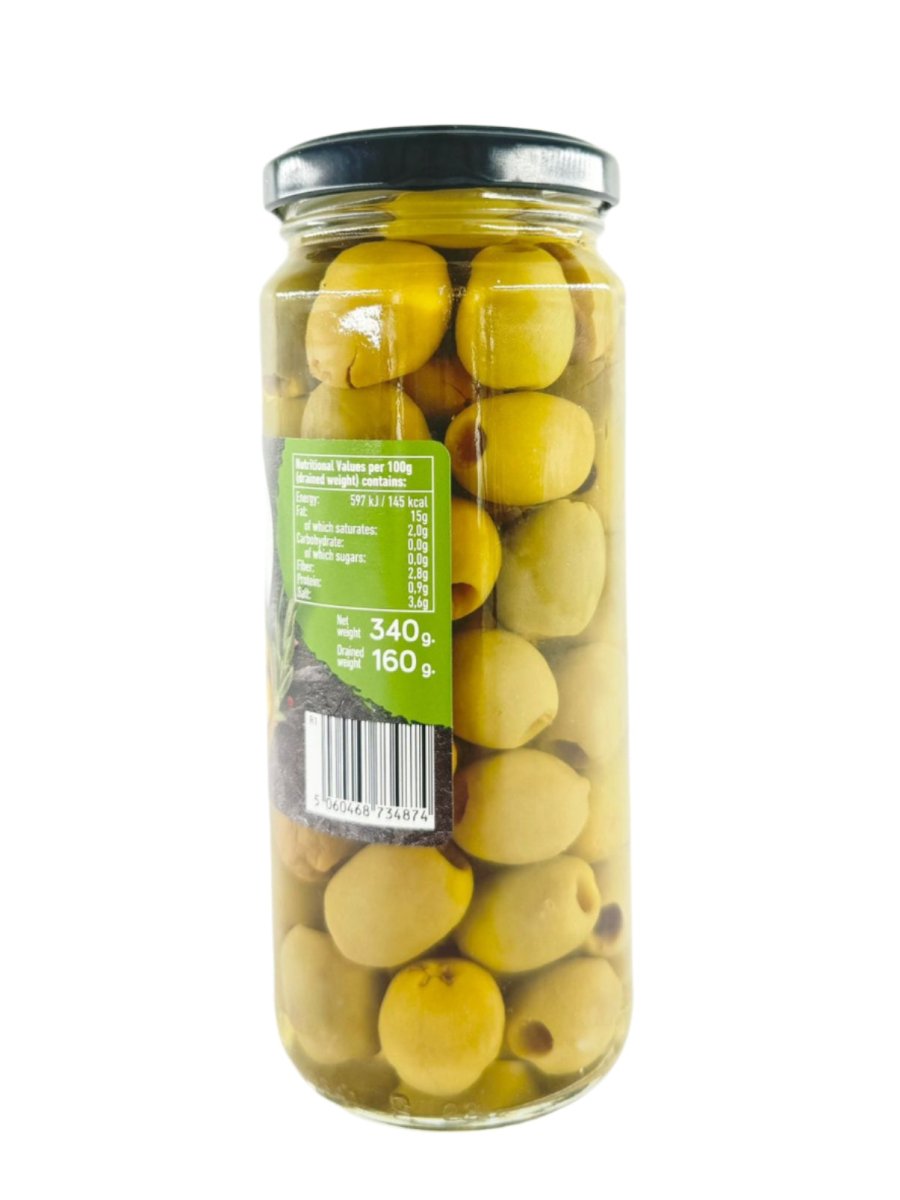 LORETTA PITTED GEEN OLIVES - 320G - LORETTA