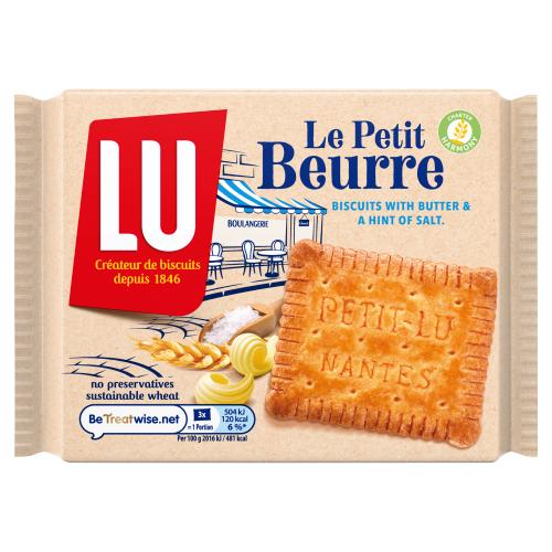 LU PETIT BEURRE SALTED BISCUIT - 167G - LU PETIT