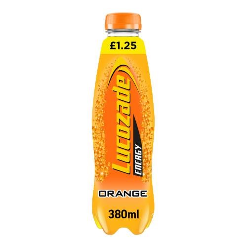 LUCOZADE ENERGY ORANGE - 380ML - LUCOZADE