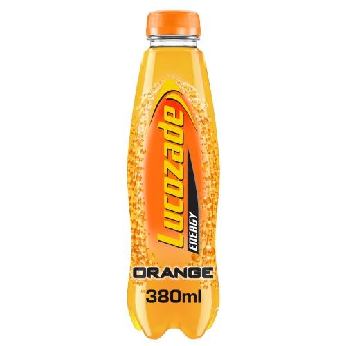 LUCOZADE ENERGY ORANGE - 380ML - LUCOZADE