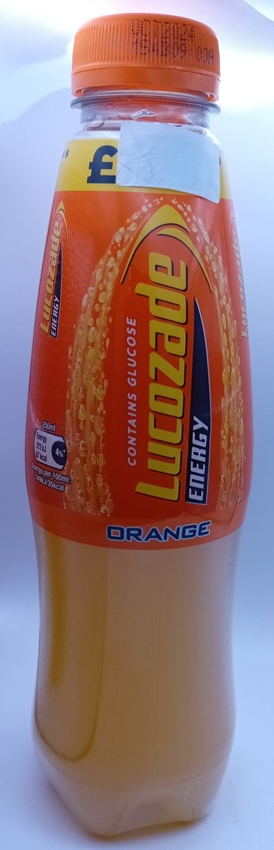 LUCOZADE ENERGY ORANGE - 500ML - LUCOZADE