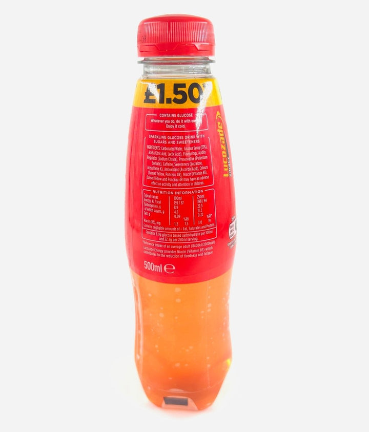 LUCOZADE ENERGY ORIGINAL - 500ML - LUCOZADE