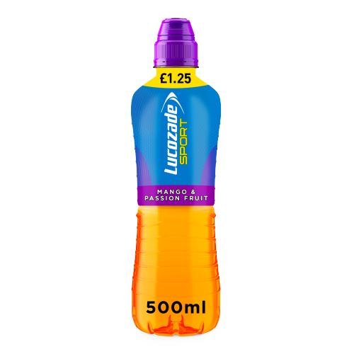 LUCOZADE SPORT MANGO/PASSION - 500ML - LUCOZADE