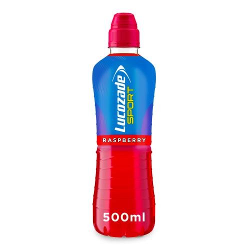 LUCOZADE SPORT RASPBERRY - 500ML - LUCOZADE