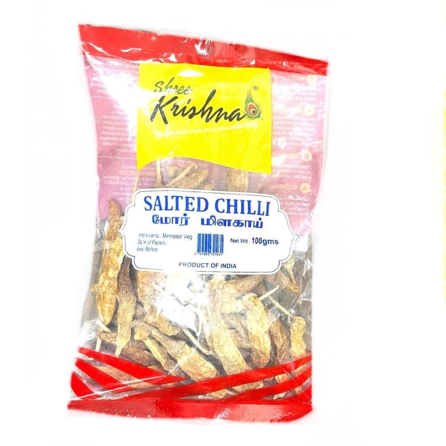 LUXSHAN SALTED CHILLI - 100G - LUXSHAN