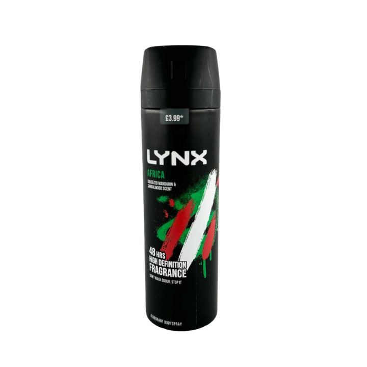 LYNX AFRICA DEODRANT BODYSPRAY - 200ML - LYNX