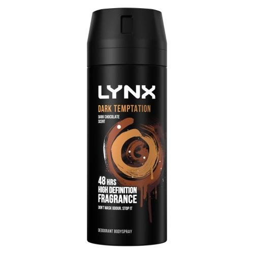 LYNX BODYSPRAY DARK TEMPTATION - 150ML - LYNX