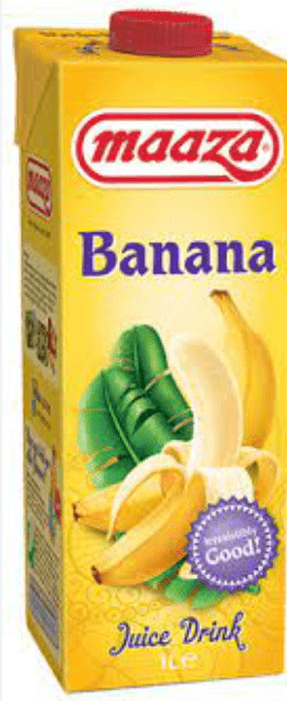 MAAZA BANANA JUICE - 1L - MAAZA