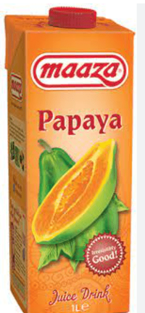 MAAZA PAPAYA JUICE - 1L - MAAZA