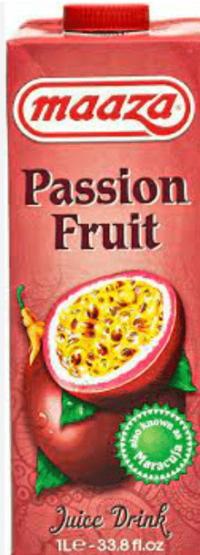 MAAZA PASSION FRUIT JUICE - 1L - MAAZA