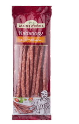 MADEJ WROBEL POULTRY KABANOS - 120G - Branded