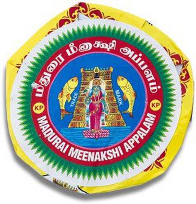 MADURAI MEENAKSHI APPALAM - 200G - MADURAI MEENAKSHI