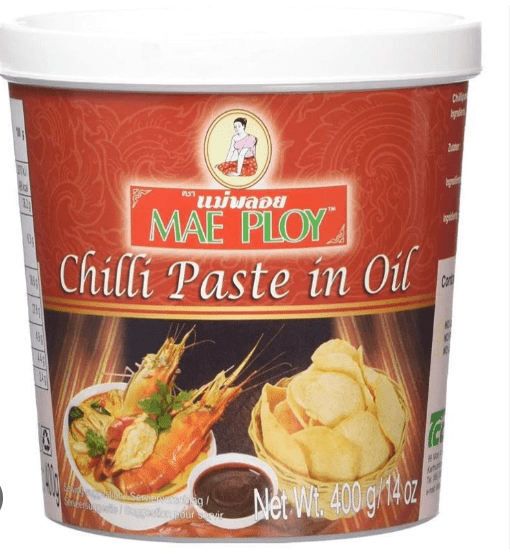 MAE PLOY CHILLI PASTE IN OIL - 400G - MAE PLOY