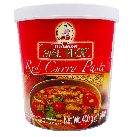 MAE PLOY RED CURRY PASTE - 400G - MAE PLOY