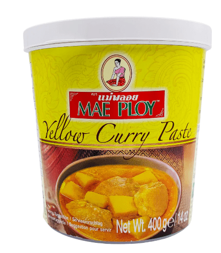 MAE PLOY YELLOW CURRY PASTE - 400G - MAE PLOY