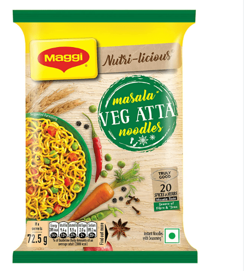 MAGGI MASALA VEG ATTA - 72.5G - MAGGI