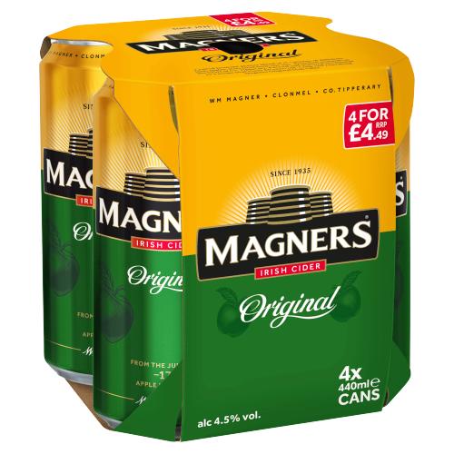 MAGNERS ORIGNAL 4PK - 440ML - MAGNERS