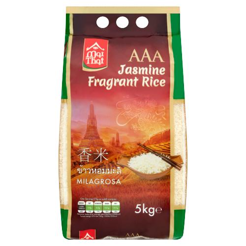 MAI THAI AAA JASMINE FRAGRANT RICE - 5KG - MAI THAI