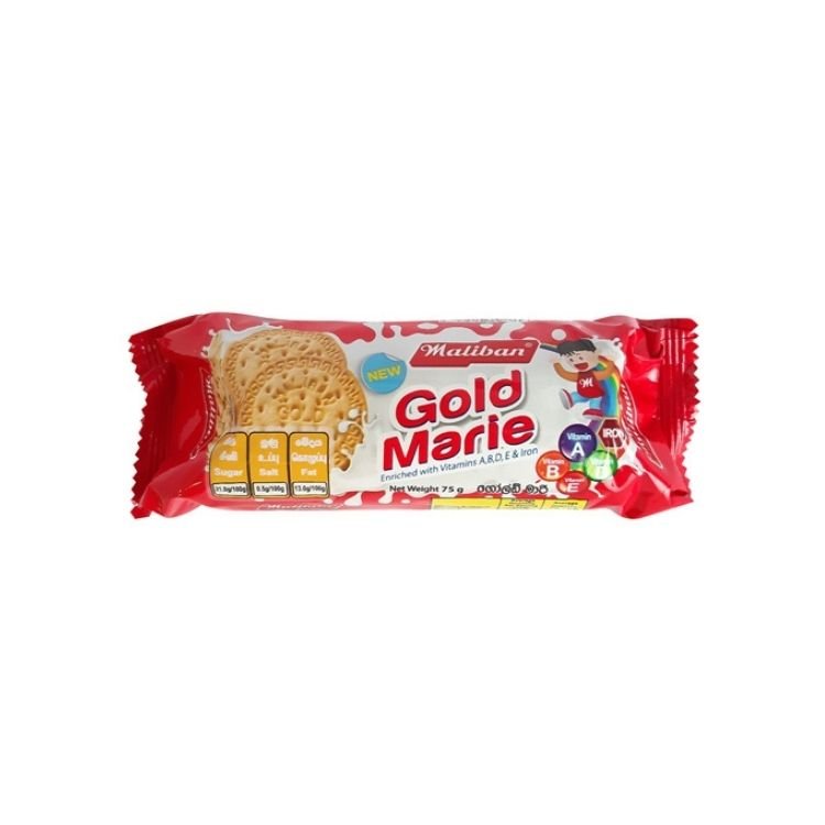 MALIBAN GOLD MARIE BISCUITS - 240G - MALIBAN