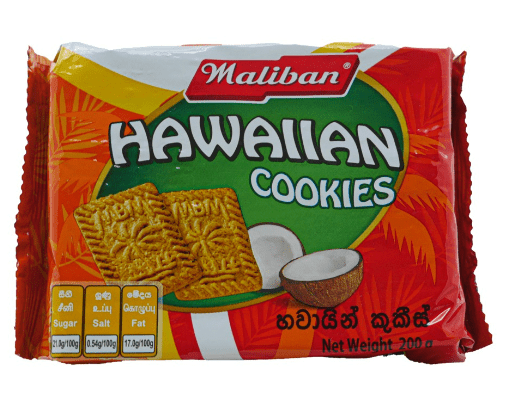 MALIBAN HAWAIIAN COOKIES - 200G - MALIBAN